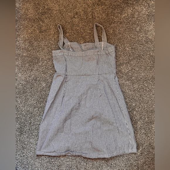 Hollister dress size large in white and grey - Picture 2 of 2
